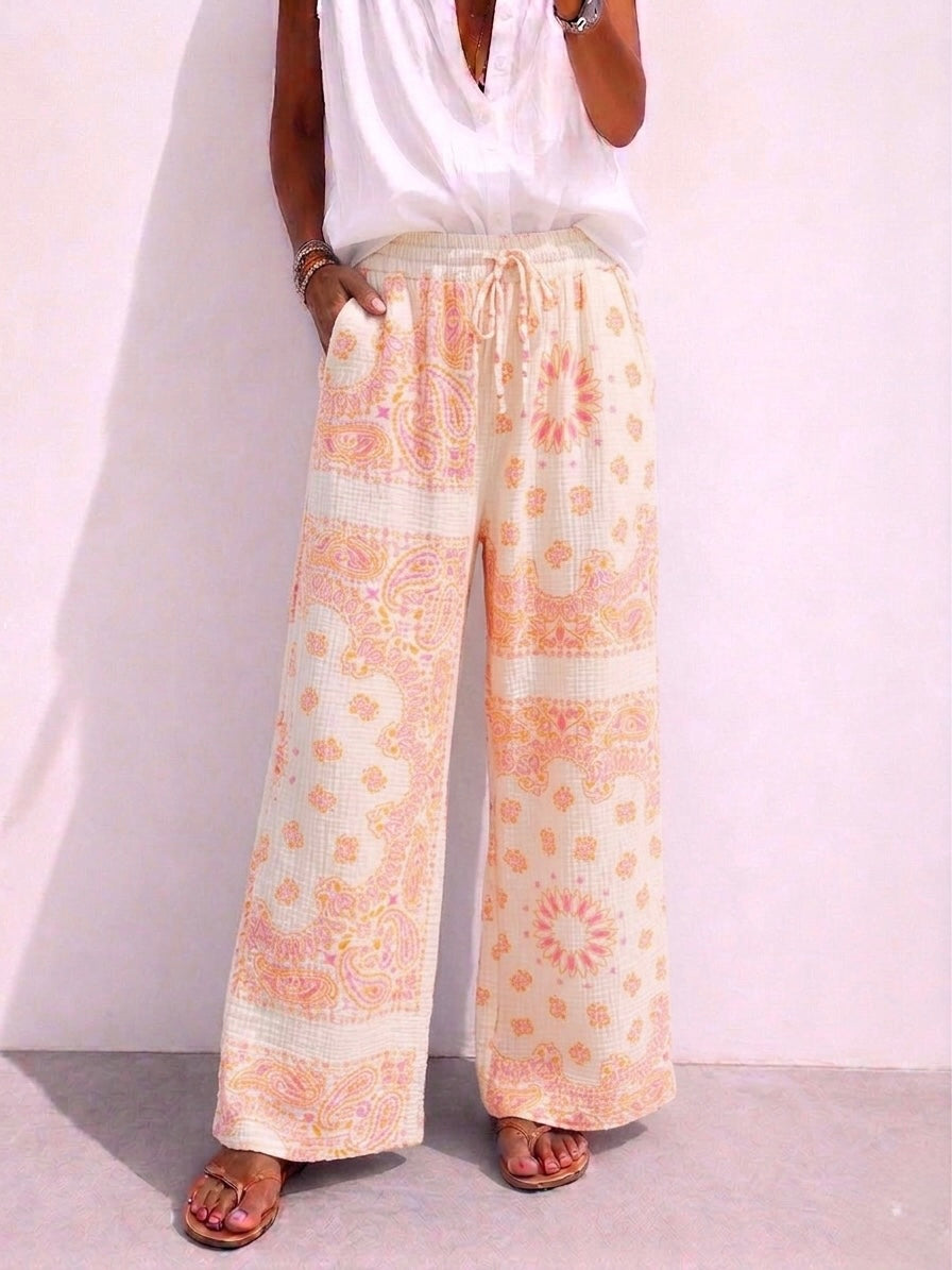 Bandana Neon Muslin Pants