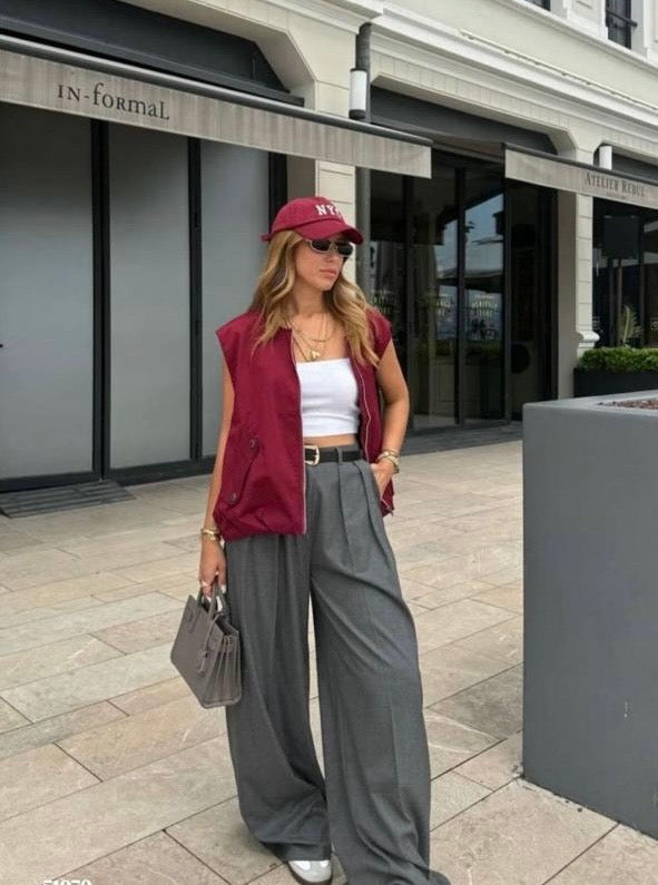 Grey Pants