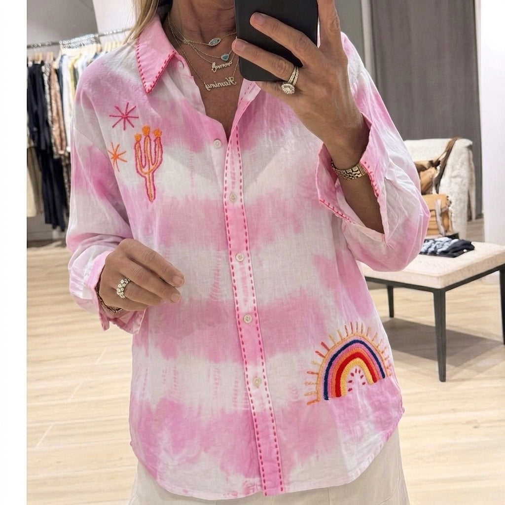 Pink tie dye Shirt