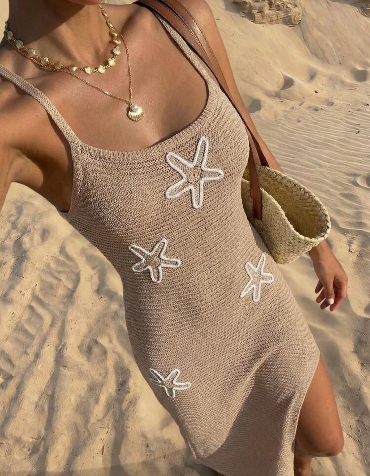 Crochet star fish Dress