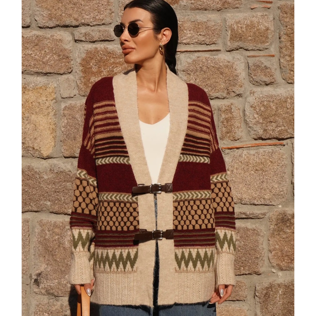 Burgundy colored Sweater