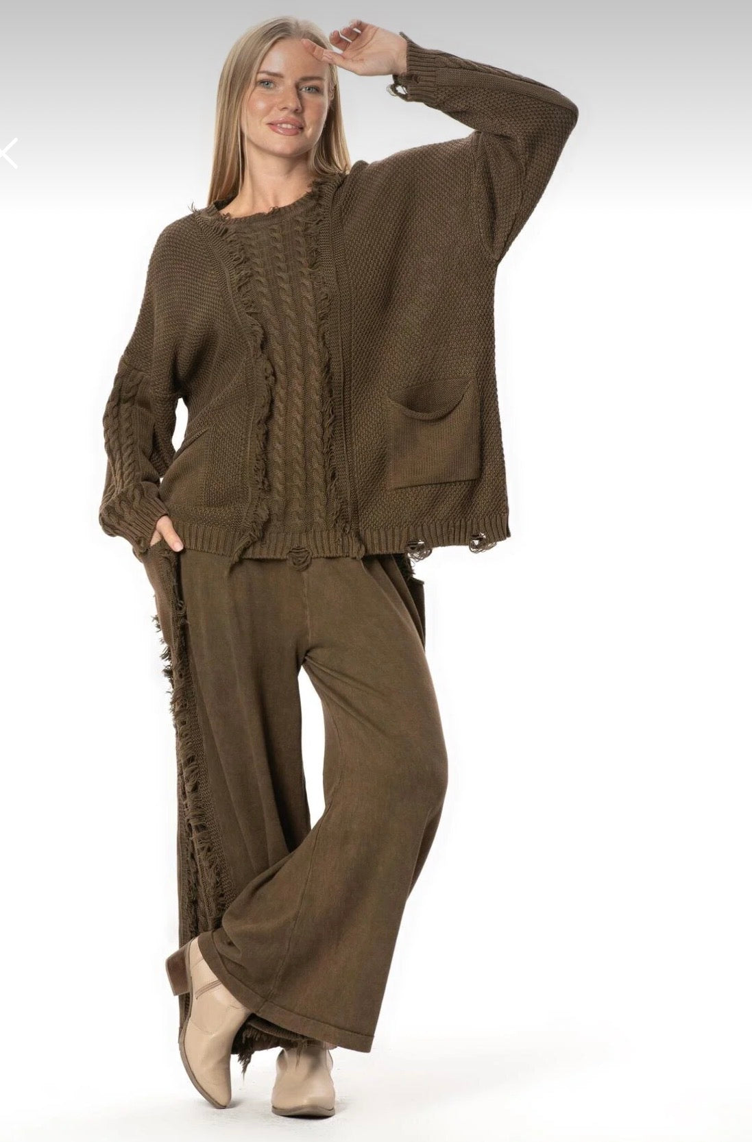 Triko brown Set