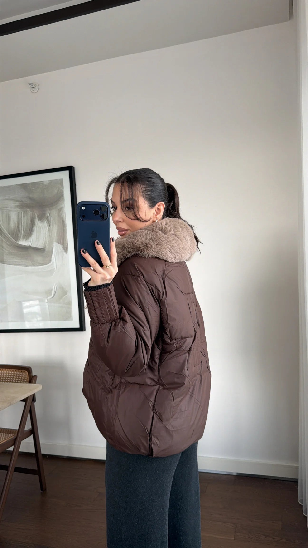 Waterproof Fur neck Jacket