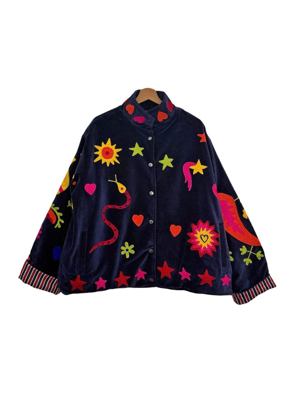 Velvet Embroidery Jacket