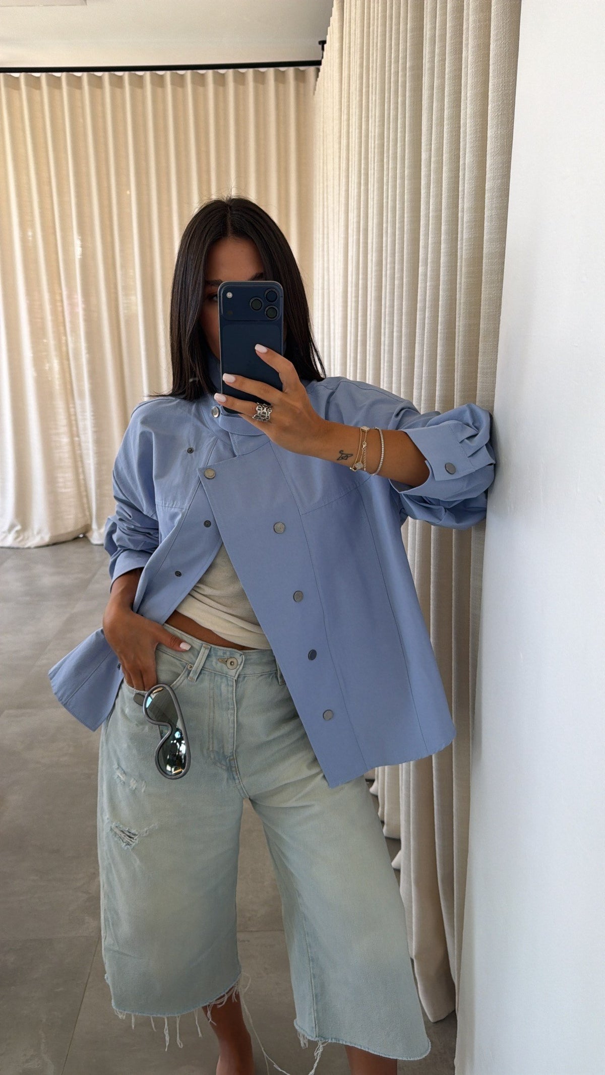 Light Sky Blue Jacket