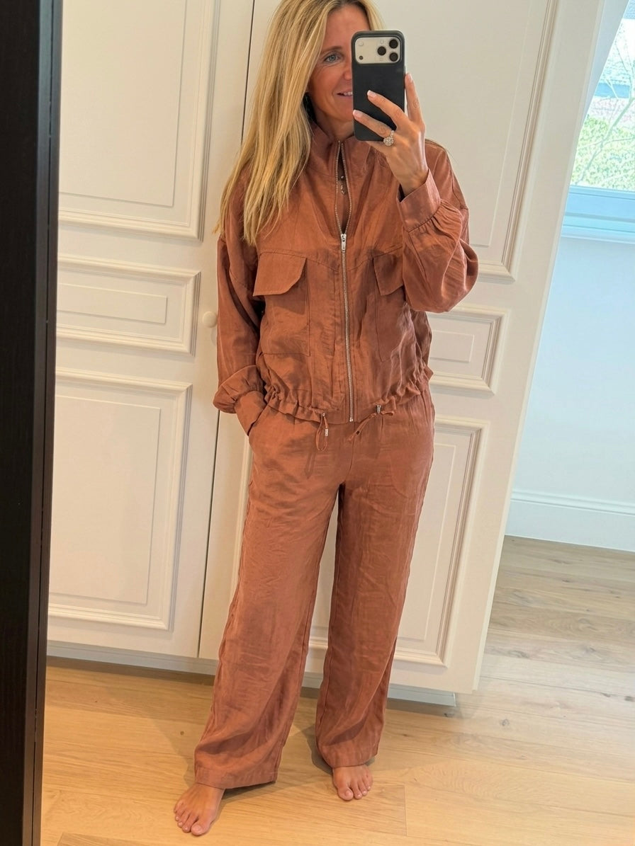 Crep wide Leg Set
