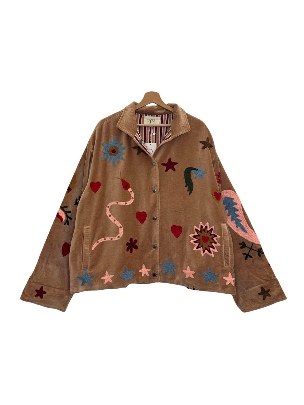 Velvet Embroidery Jacket
