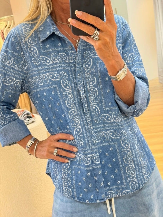 Bandana Print Shirt