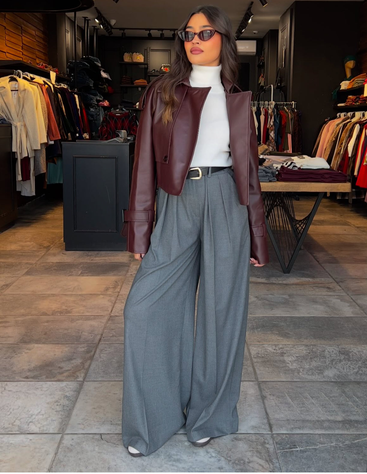Grey Pants