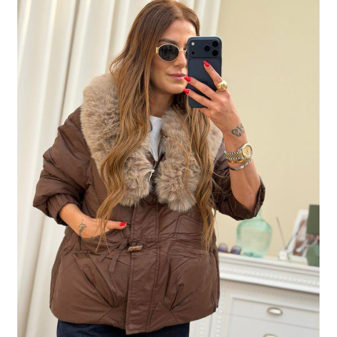 Waterproof Fur neck Jacket