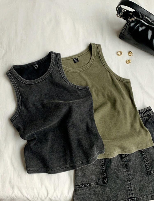 2 Pieces Basic Tops
