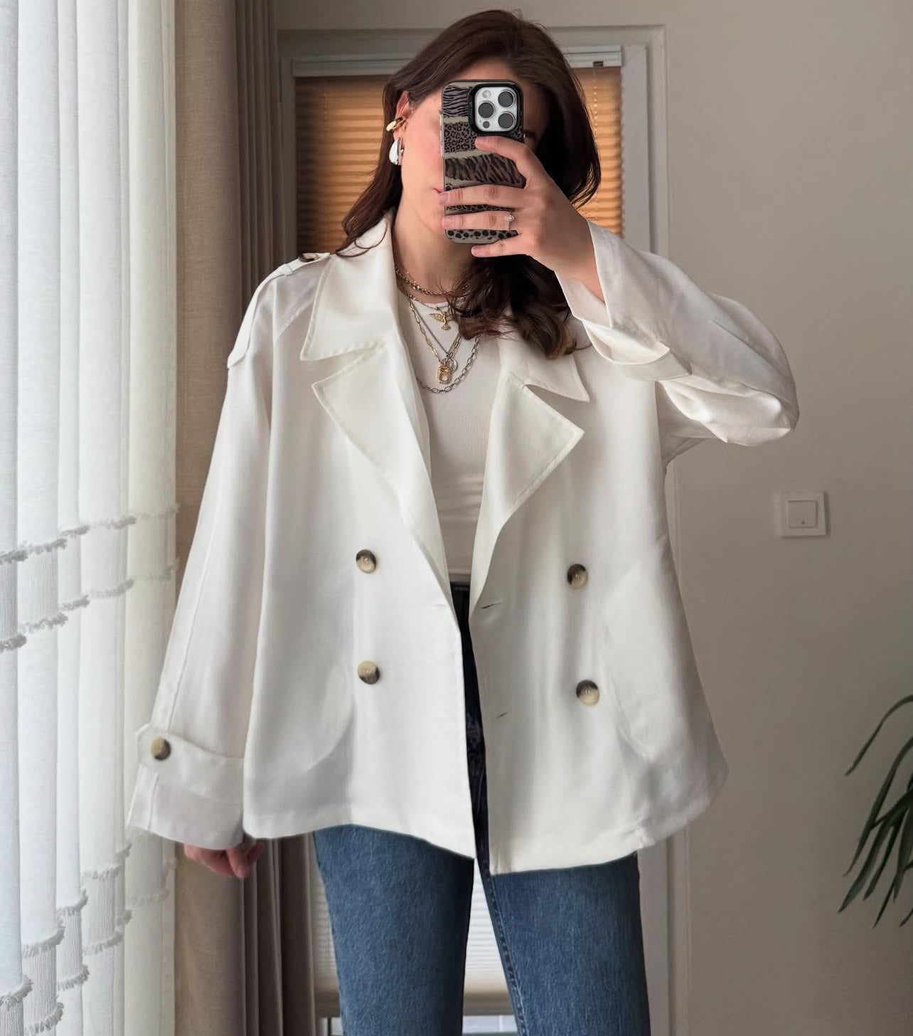 Crep trench light jacket