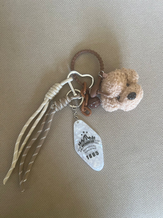 Camel Dog Face Charm