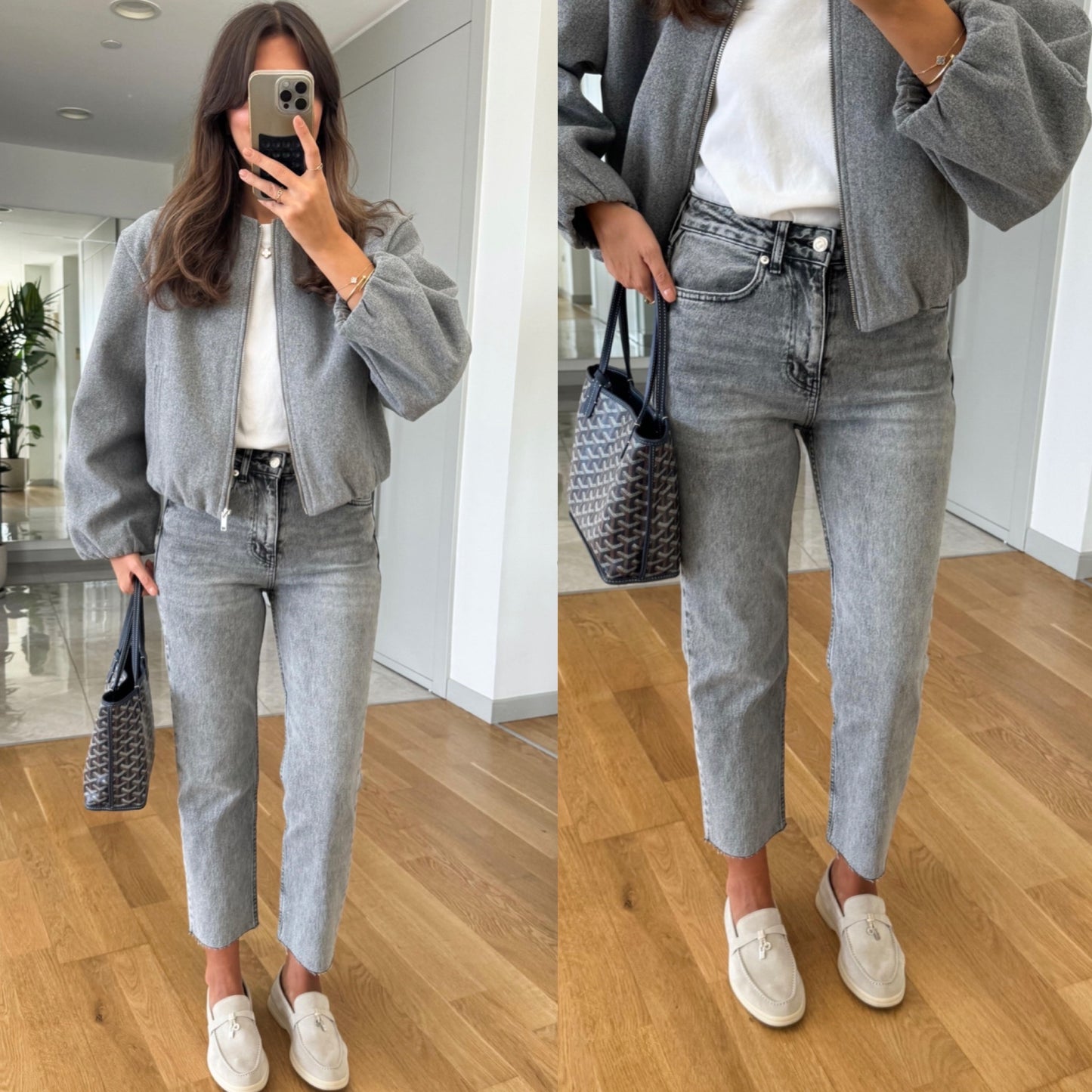 Zra jeans grey