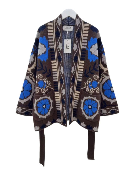 Brown Wool Cardigan