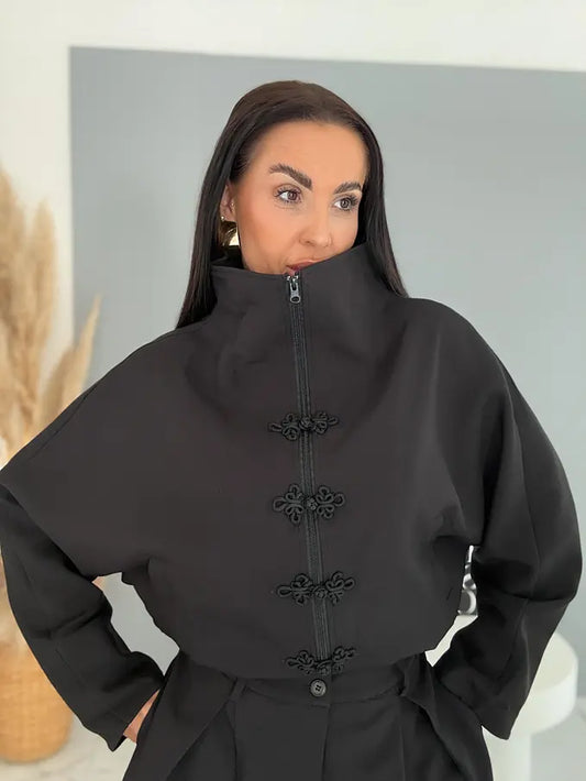 Black Chinese Style Jacket