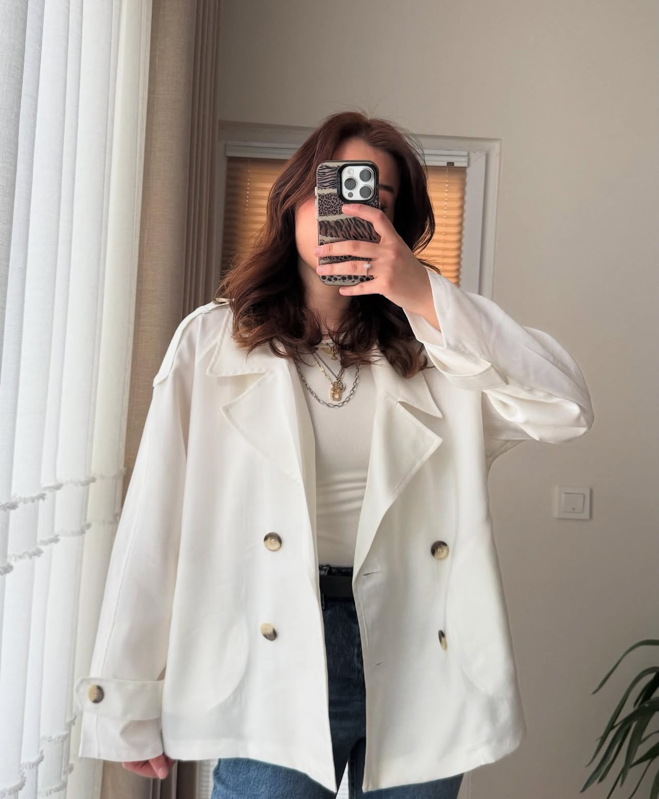 Crep trench light jacket