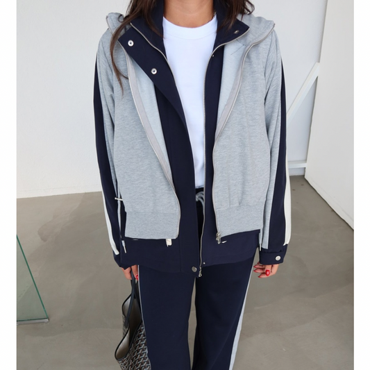 Navy /Gray Tracksuit